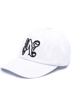 Palm Angels Gorra con monograma bordado
