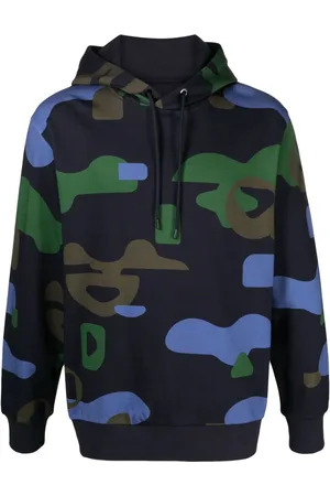 HUGO BOSS Hoodie con estampado gráfico