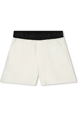 Karl Lagerfeld Shorts con logo en la pretina