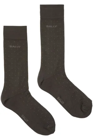 Bally Calcetines con motivo de lunares en intarsia