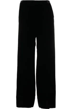 Totême Pantalones anchos de terciopelo
