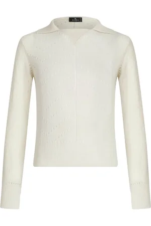Etro Suéter tejido con detalle de perforaciones