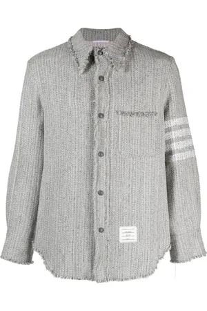 Thom Browne Camisa con franja 4-Bar