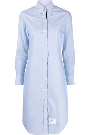 Thom Browne Vestido camisero Oxford