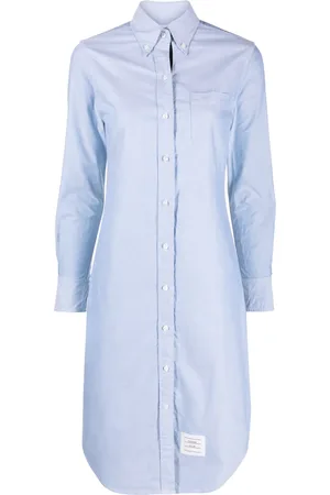Thom Browne Vestido camisero Oxford