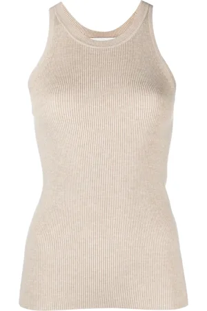 Isabel Marant Top tejido de canalé Merry