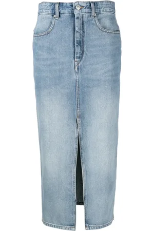 Isabel Marant Falda midi de mezclilla Julicia