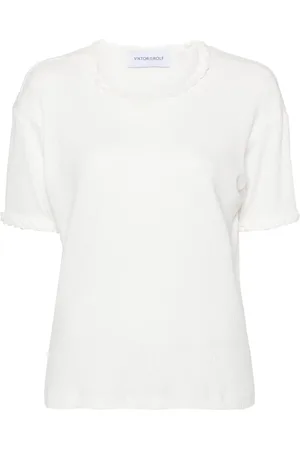 Viktor & Rolf Playera con detalle trenzado