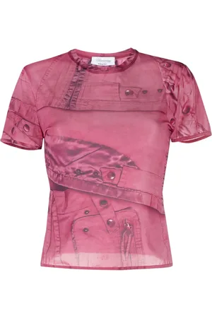 BLUMARINE Camisa con estampado gráfico