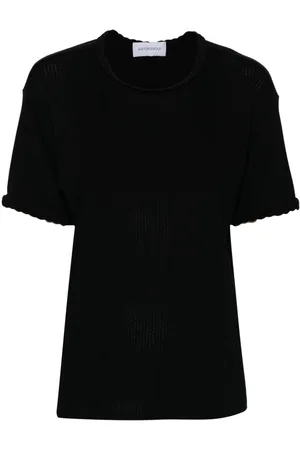 Viktor & Rolf Playera con detalle trenzado