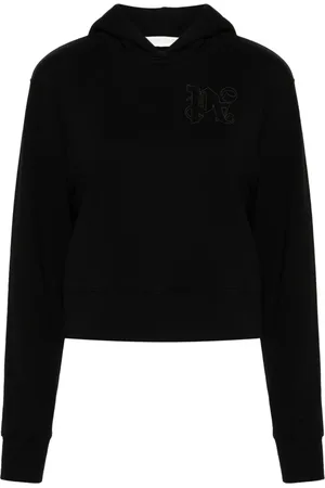 Palm Angels Hoodie con logo bordado