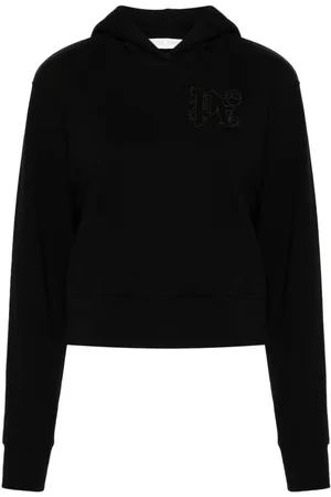 Palm Angels Hoodie con logo bordado