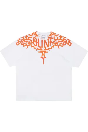 MARCELO BURLON Playera con motivo Graffiti Wings