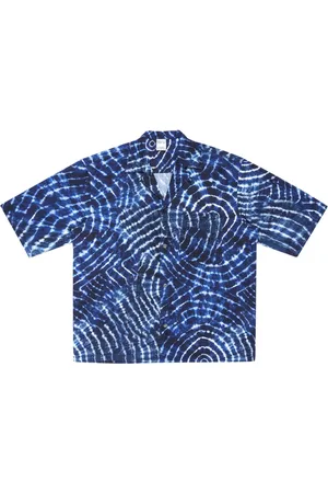 MARCELO BURLON Camisa con estampado AOP Soundwaves