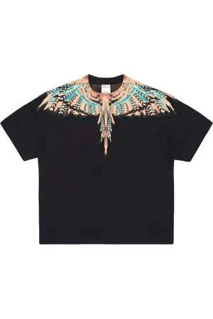 MARCELO BURLON Playera con motivo Grizzly Wings