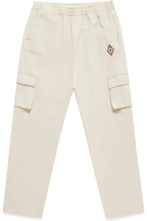 MARCELO BURLON Pantalones cargo con motivo Cross