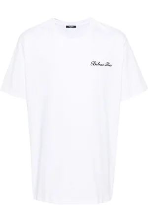 Balmain Playera con logo bordado