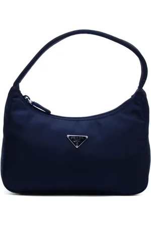 Prada Bolsa de hombro con logo triangular