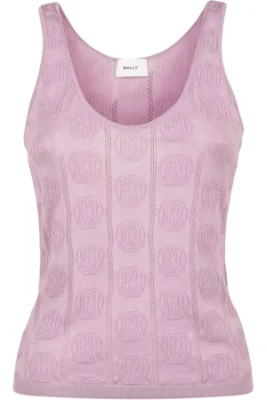 Bally Top con motivo Emblem en jacquard
