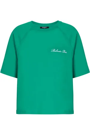 Balmain Playera con bordado Signature