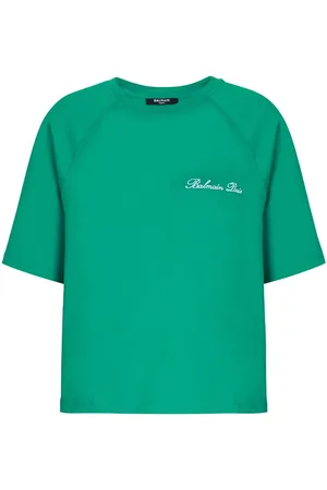 Balmain Playera con bordado Signature