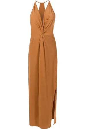 Lenny Niemeyer Vestido largo con detalle retorcido