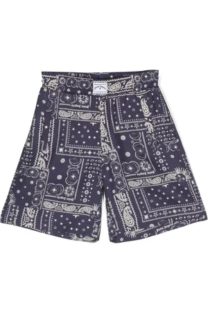 Palm Angels Shorts con estampado de cachemira