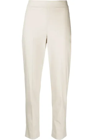 Brunello Cucinelli Pantalones capri con tiro alto