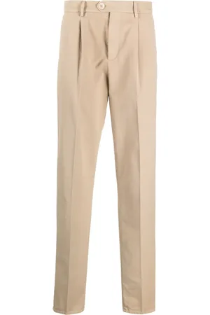 Brunello Cucinelli Pantalones chinos con tiro medio