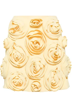 Viktor & Rolf Falda corta con aplique de rosa