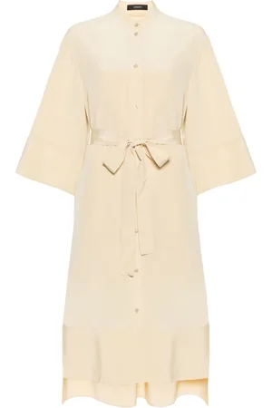 Joseph Vestido de seda sin cuello
