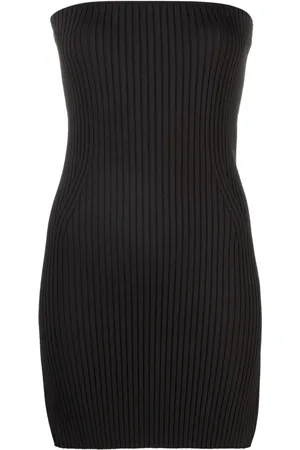 Nanushka Top tejido de canalé estilo Brynn