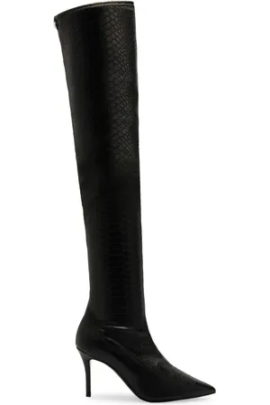 Giuseppe Zanotti Botas Makanzie con efecto de piel de cocodrilo