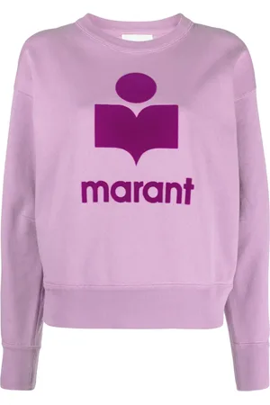 Marant Etoile Sudadera Mobyli con logo y detalles
