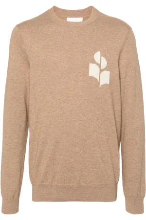 Isabel Marant Sudadera Evans con logo en intarsia