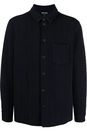 Giorgio Armani Camisa capitonada con botones de presión