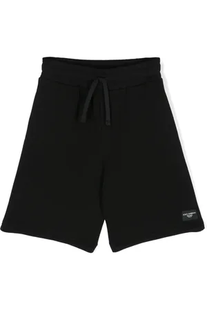Dolce & Gabbana Pantalones con cordones en la pretina y aplique del logo