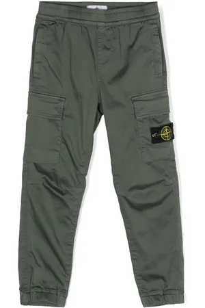 Stone Island Pantalones con motivo Compass
