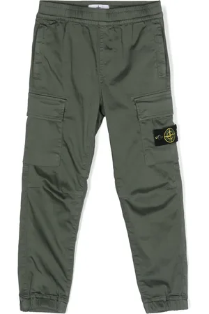 Stone Island Pantalones con motivo Compass