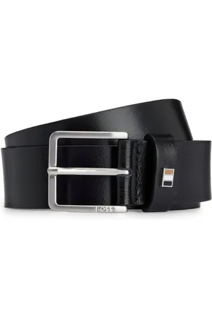 HUGO BOSS Cinturón con placa del logo