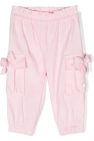 MONNALISA Pantalones con detalle de moño