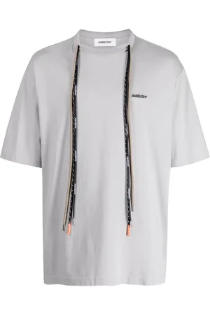 AMBUSH Playera con detalle de cordones