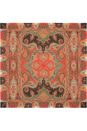 Etro Mascada con estampado de cachemira
