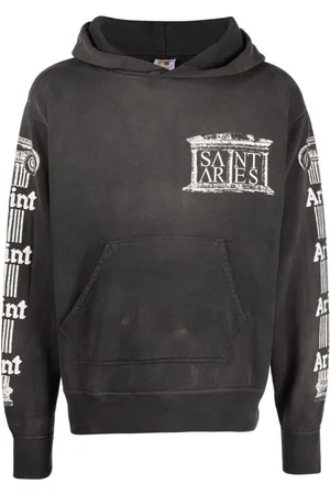 SAINT MXXXXXX Hoodie con logo estampado
