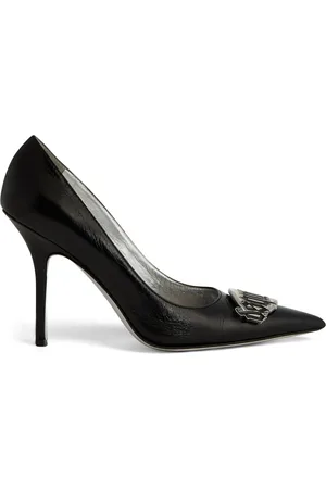 Dsquared2 Zapatillas con placa del logo y tacón de 100mm
