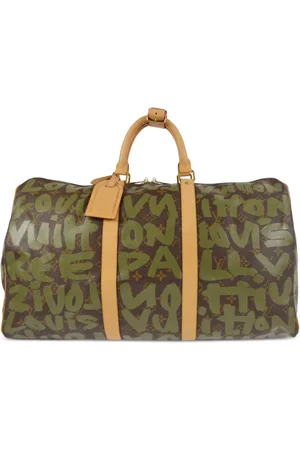 LOUIS VUITTON Bolsa de viaje Keepall 50 2001 de x Stephen Sprouse