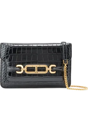 Tom Ford Bolsa de hombro Whitney con efecto de piel de cocodrilo