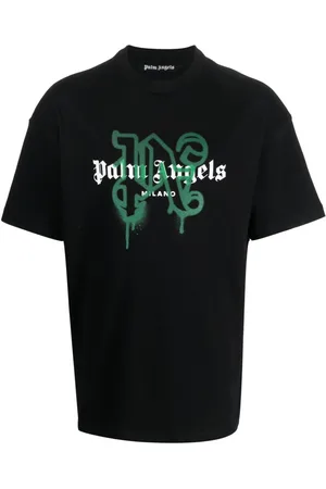 Palm Angels Playera Milano con monograma estampado
