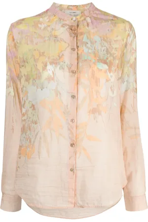 FORTE FORTE Blusa semitransparente con motivo floral