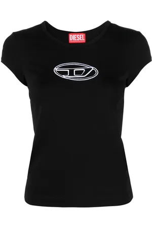 Diesel Playera con motivo Oval D